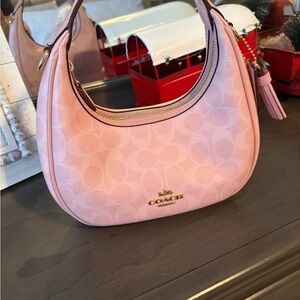 Coach Light Pink Shoulder Bag